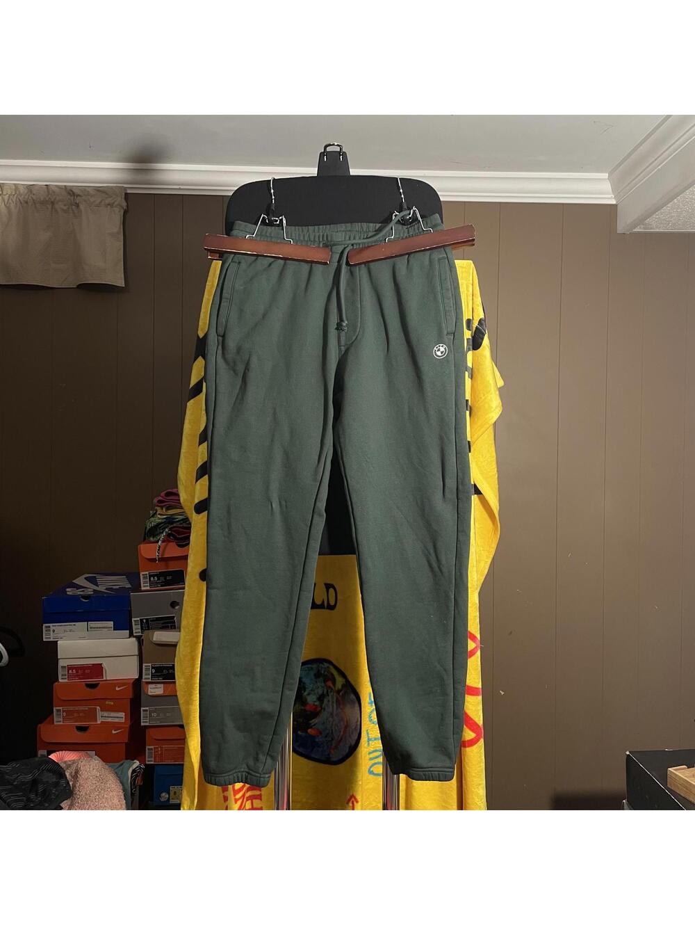 Kith x BMW Elektro Auto Green Sweatpants - Size S